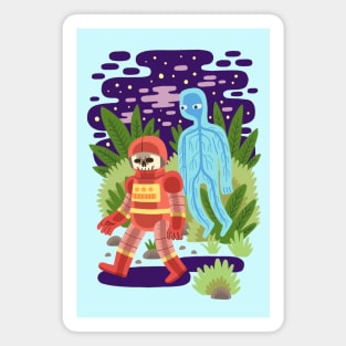 Haunted Astronaut Magnet